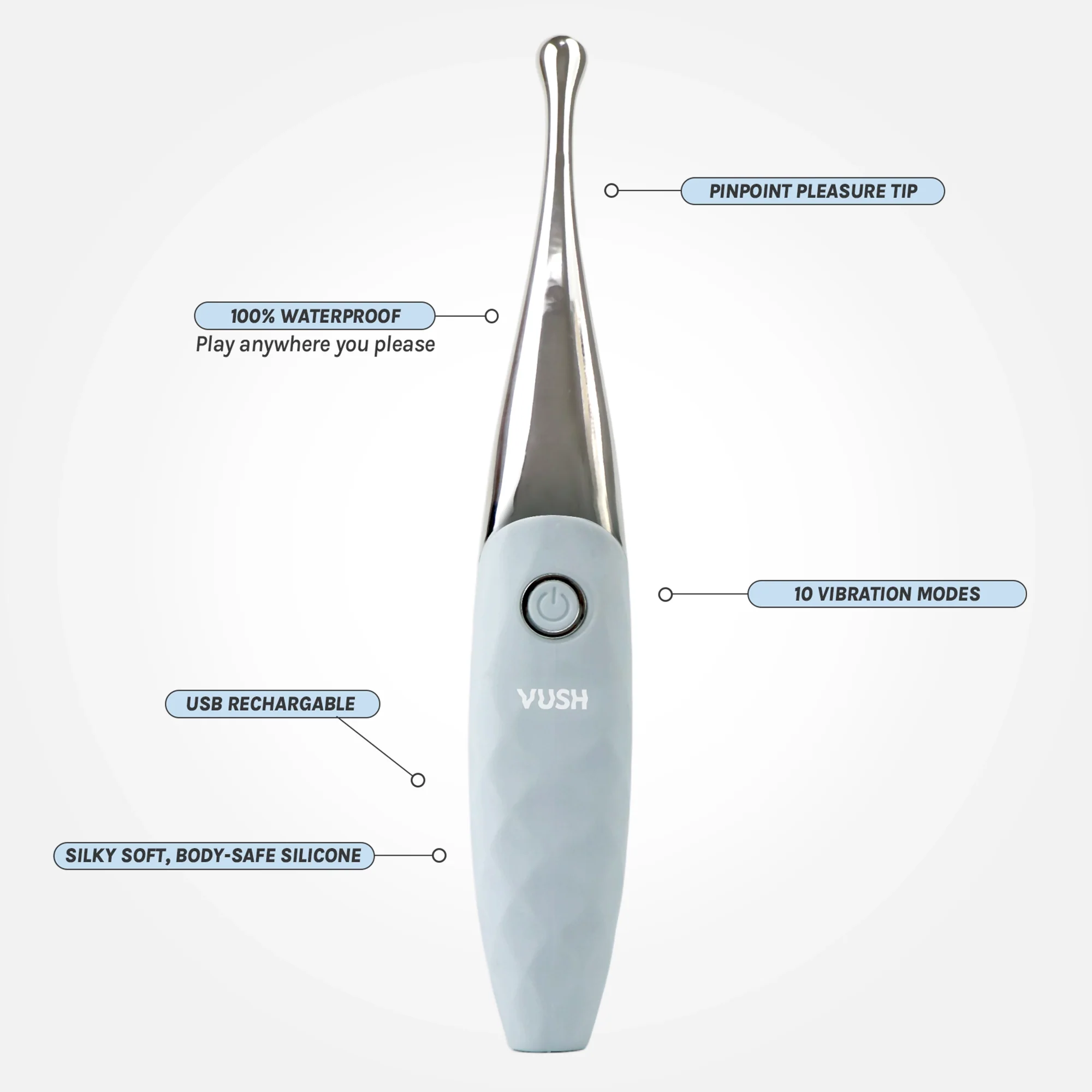 Essentials Wand Tip Vibrator - Image 3